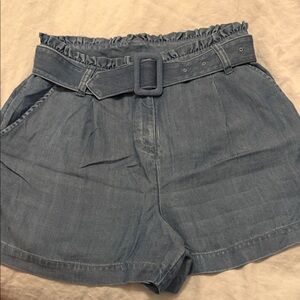 Vineyard Vines High Waist Blue Denim Shorts